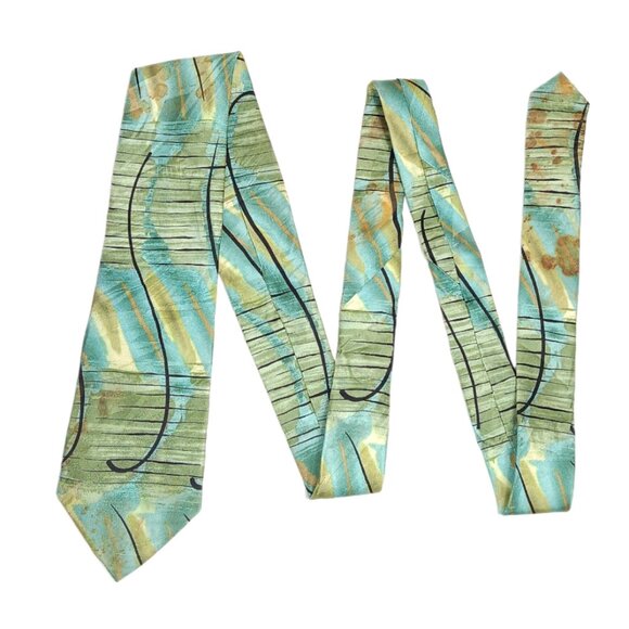 J. Garcia Silk Tie Men’s 62” Abstract Art Musician Limited Edition Designer Tie - Picture 2 of 4